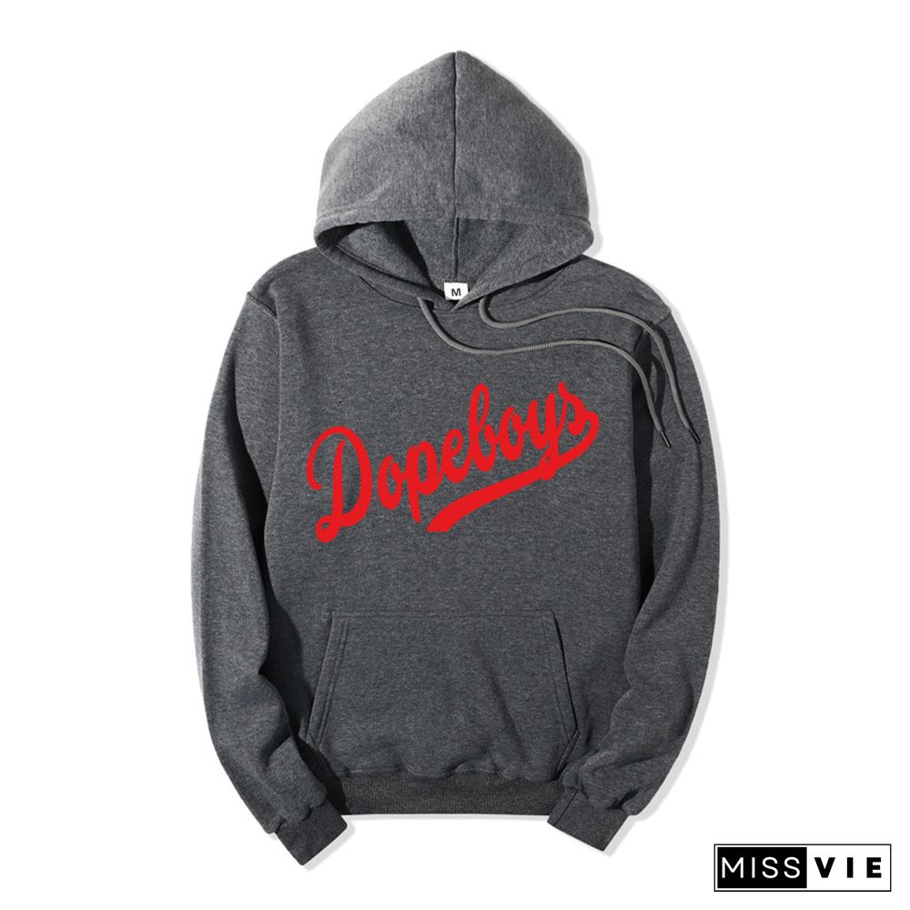 Letter Print Men's And Women's Sweatshirts