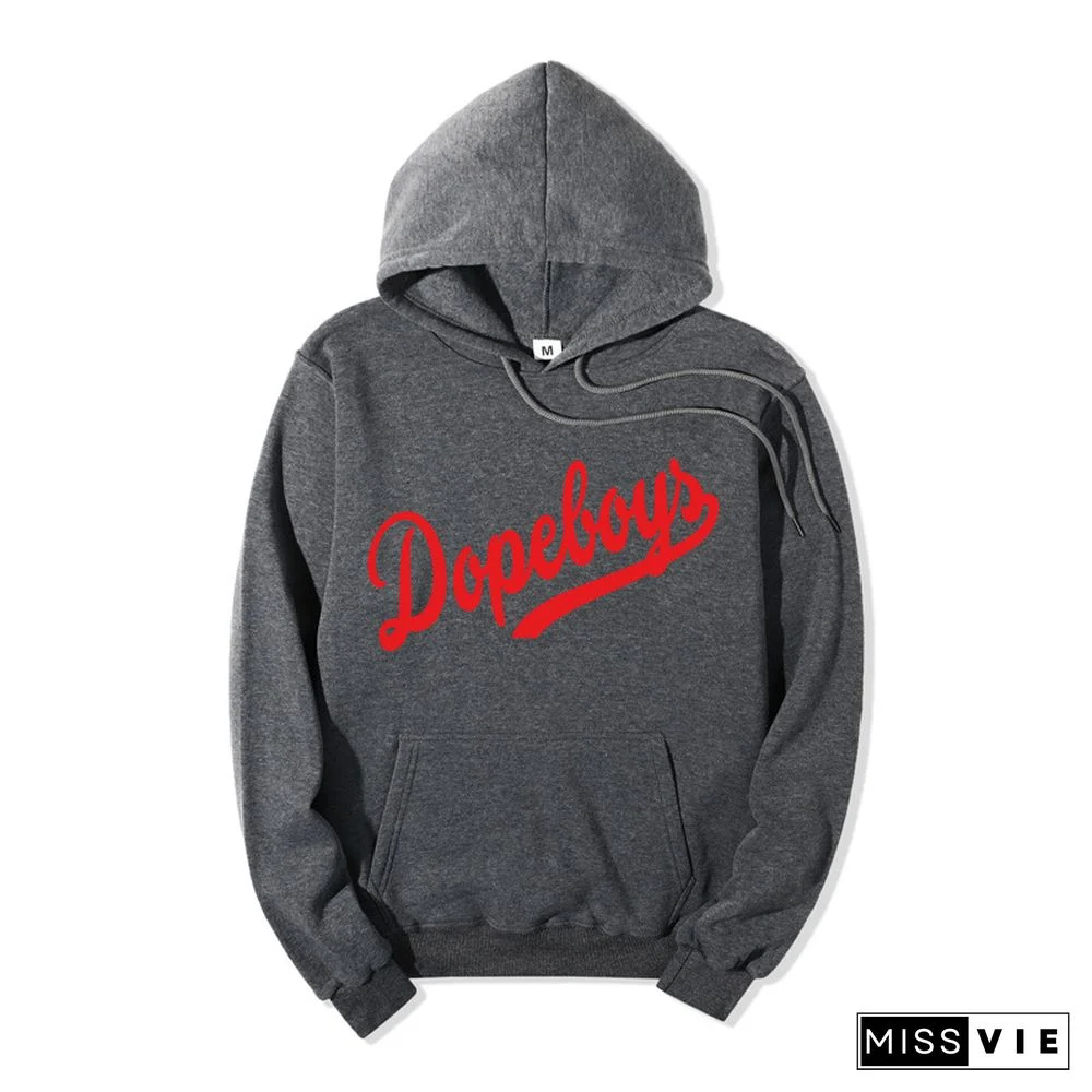 Letter Print Men's And Women's Sweatshirts