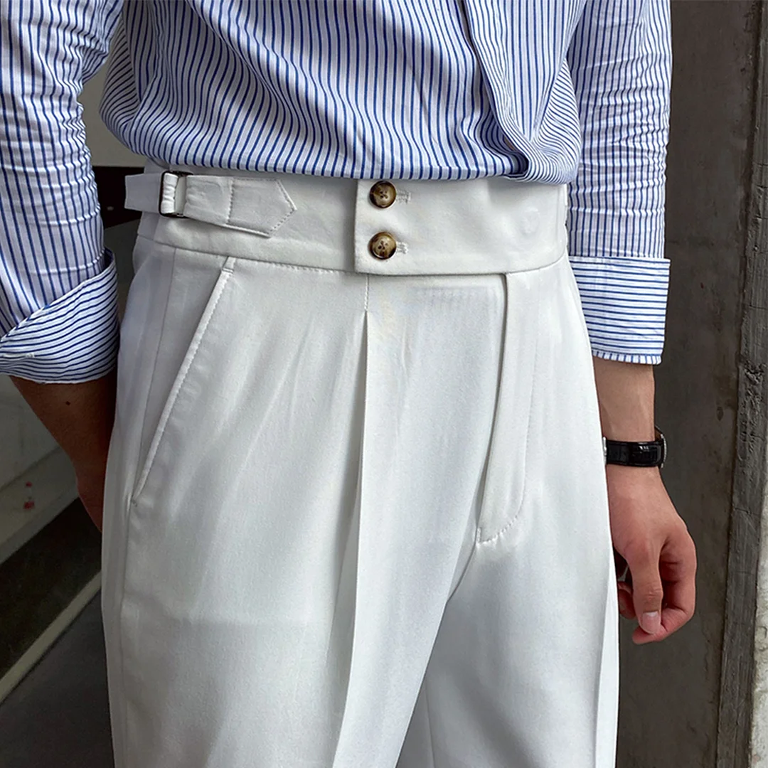 Gentleman comfortable vintage trousers
