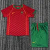 2004 Retro Portugal Home Football Shirt 1:1 Thai Quality Kids Size