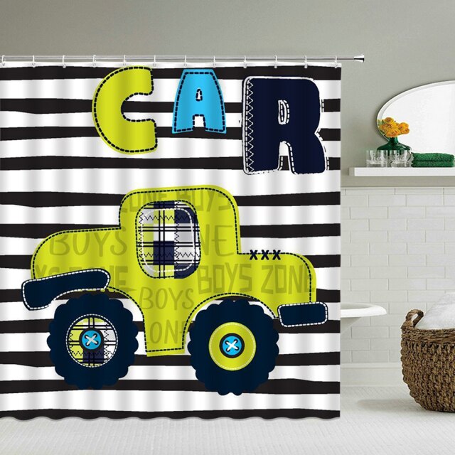 

Shower Curtain – Car-180*180cm, 501 Original