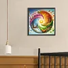 Diamond Painting-DIY Round Drill 4 Seasons Scenery(40*40CM)