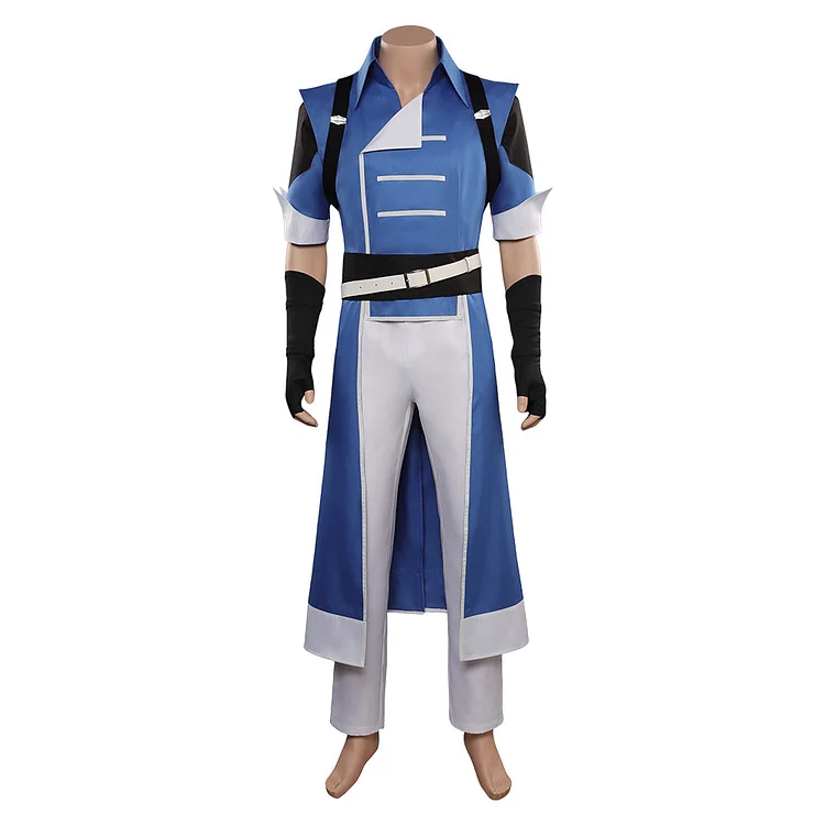 Game Castlevania: Nocturne Richter Belmont Blue Outfits Cosplay Costume Halloween Suit