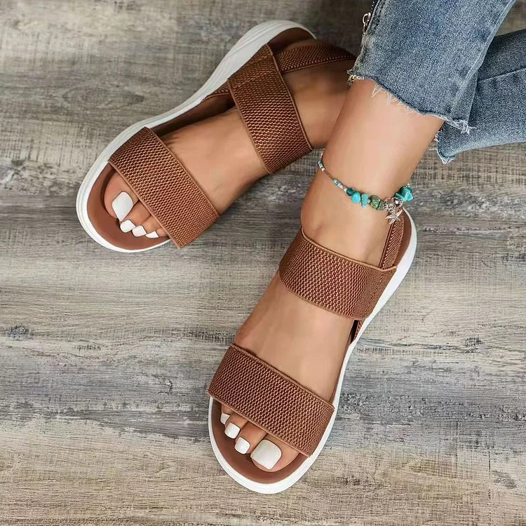 Comfortable Orthopedic Sandals For Women Elastic Band Casual Summer