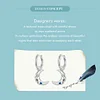 Moon Earrings 925 Sterling Silver 