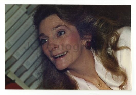 Judy Collins - Vintage Candid Photo Poster painting by Peter Warrack - Previously Unpublished