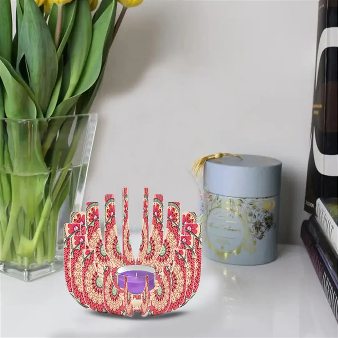 DIY Diamond Art Painting Kits of Candle Holder for Aromatherapy & Home Decor