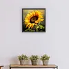 Sunflower-Full Round Diamond Painting 30*30CM