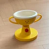 Trophy-Shaped Adjustable Pet Bowl