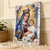 Framed Diamond Painting - Special Shaped - Our Lady (30x40cm)