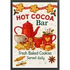Hot Cocoa Coffee Bar-11CT Stamped Cross Stitch 40*60cm (Big Size)