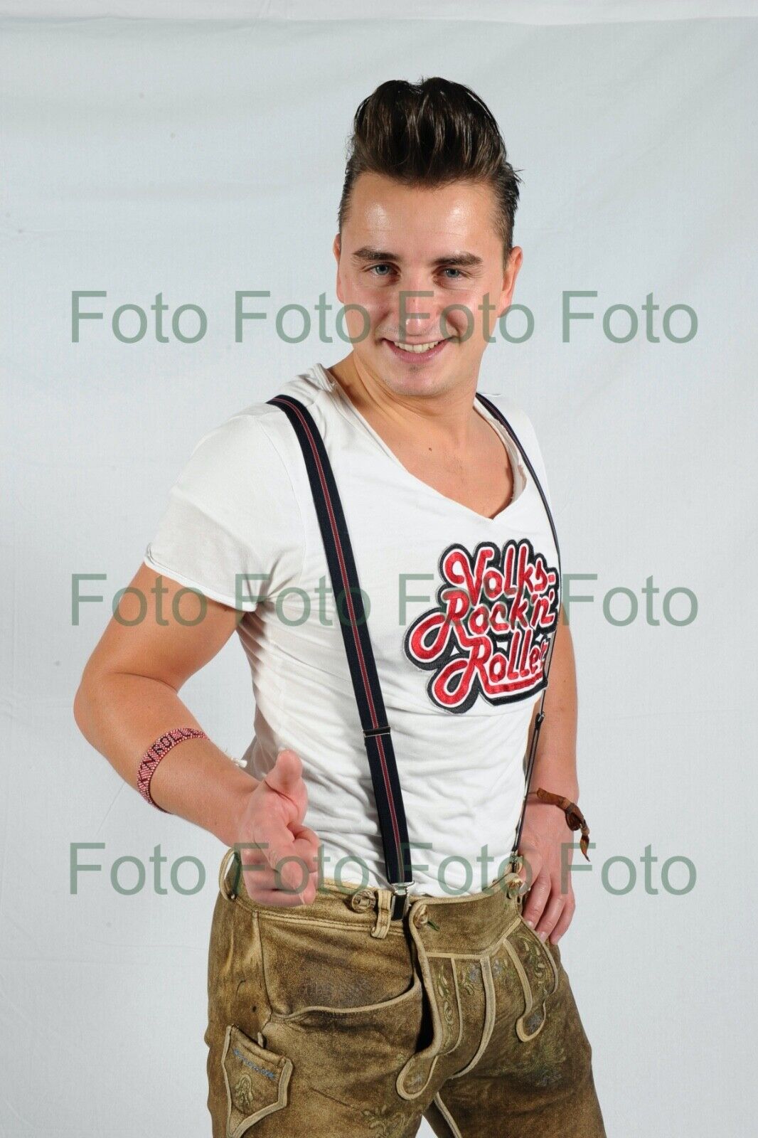 Andreas Gabalier Volks Musik Foto 20 x 30 cm ohne Autogramm (Be-31