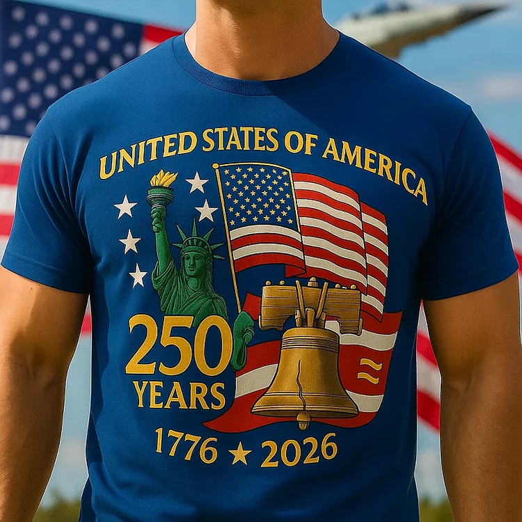 U.S. 250th Anniversary T-shirt socialshop