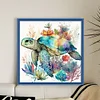 Sea Turtle - 11CT Stamped Cross Stitch 40*40cm/15.75*15.75in