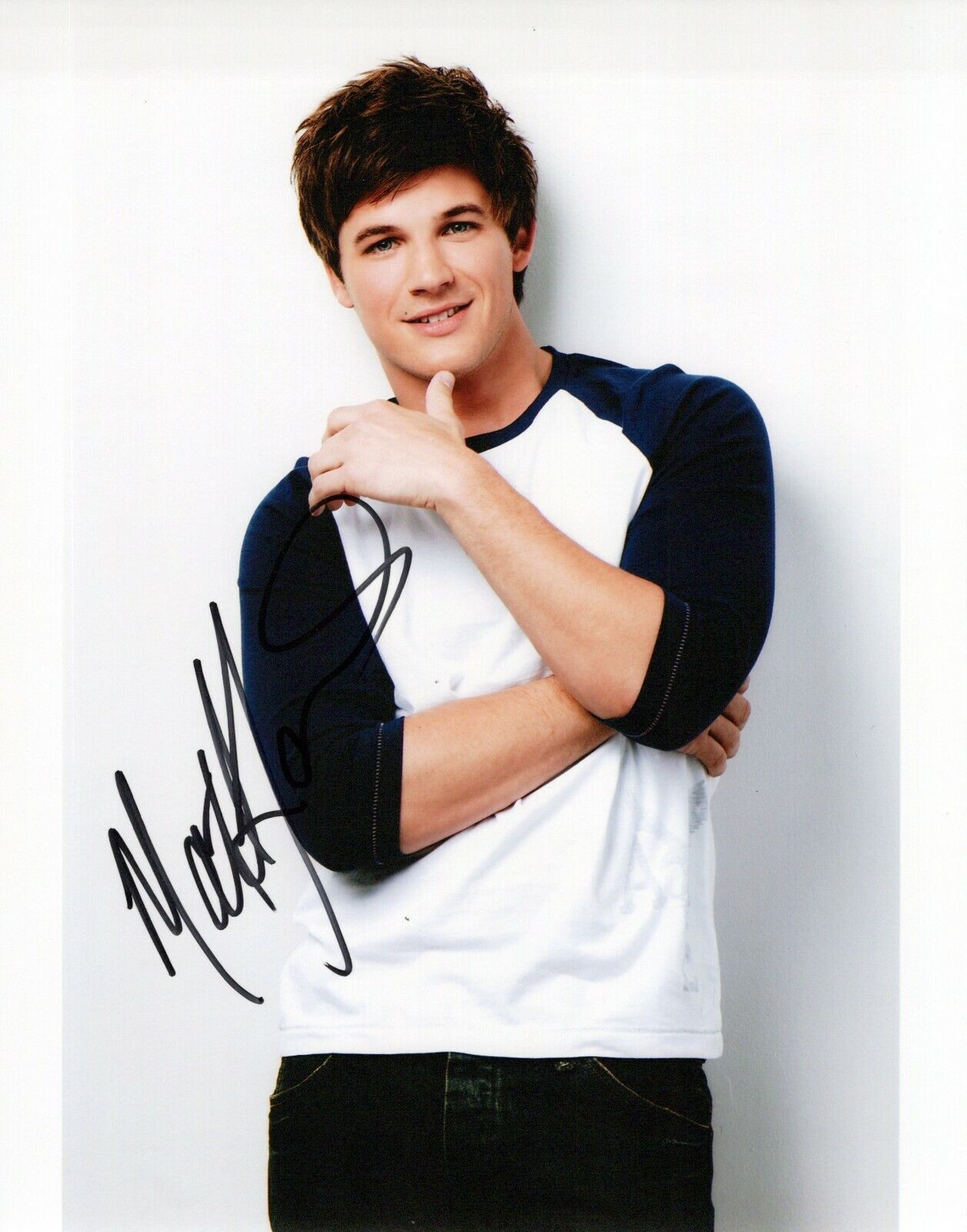 Matt Lanter glamour shot autographed Photo Poster painting signed 8x10 #5