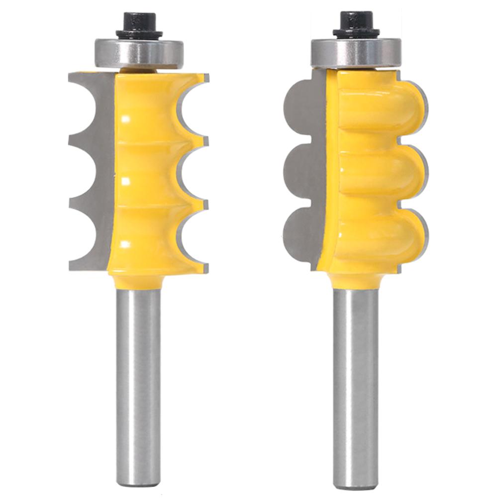

8mm Handle Router Bit Carpenter Wood Cutter Woodworking Milling Tool (2pcs), 501 Original