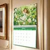 2027 New DIY Diamond Painting Flower Little Girl Wall Calendar Kit 12-Month Flip Calendar Design Home Decor