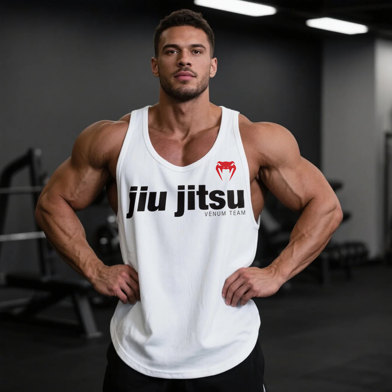 Large Size Loose Comfortable Breathable Vest Top Fitness Sports Extreme Fighting Vest