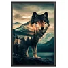 Timber Wolf-11CT Stamped Cross Stitch 40*60cm (Big Size)