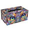 Wooden Diamond Painting Tissue Box for Home and Office Decoration (ZJH024)