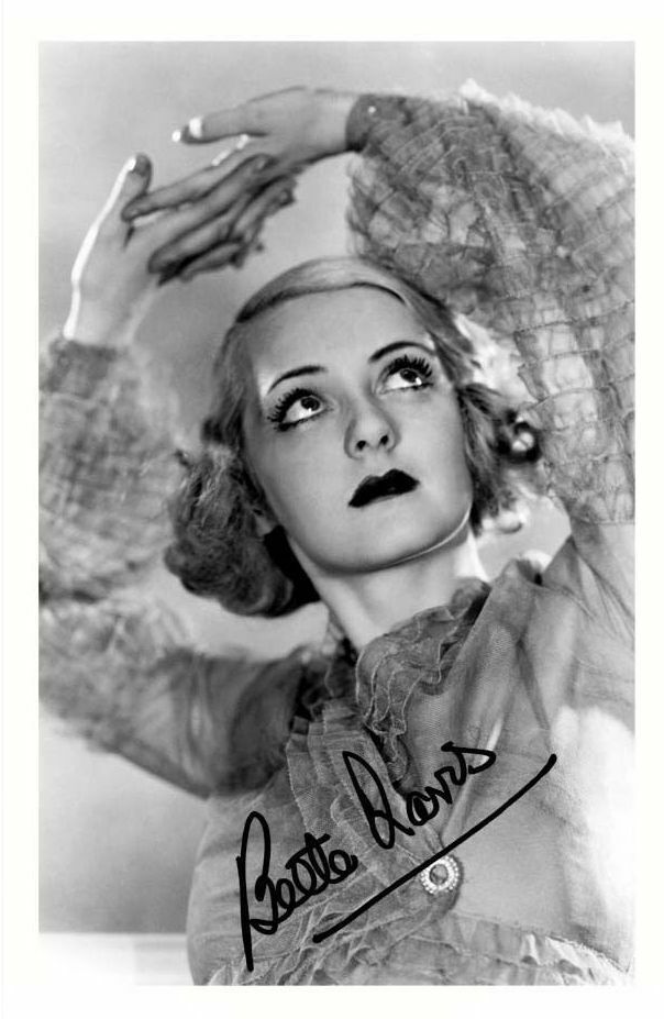 BETTE DAVIS AUTOGRAPH SIGNED Photo Poster painting POSTER PRINT