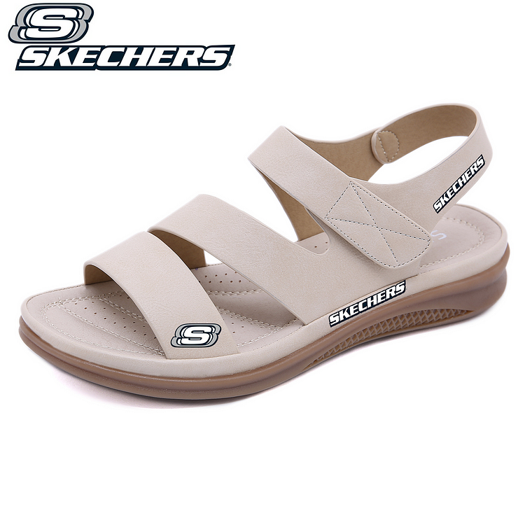 ĽAHKÉ RETRO KOŽENÉ SANDÁLKY Skechers® 2025