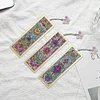 3Pcs DIY Flowers Special Shape Diamond Painting Bookmark