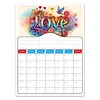 DIY Diamond Painting Magnetic Dry Erase Calendar for Fridge Planning Board Weekly Monthly Planner Memo Board Kits