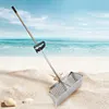Stainless Steel Sand Screen Collapsible Beach Sand Scoop Shovel Shell Shovel
