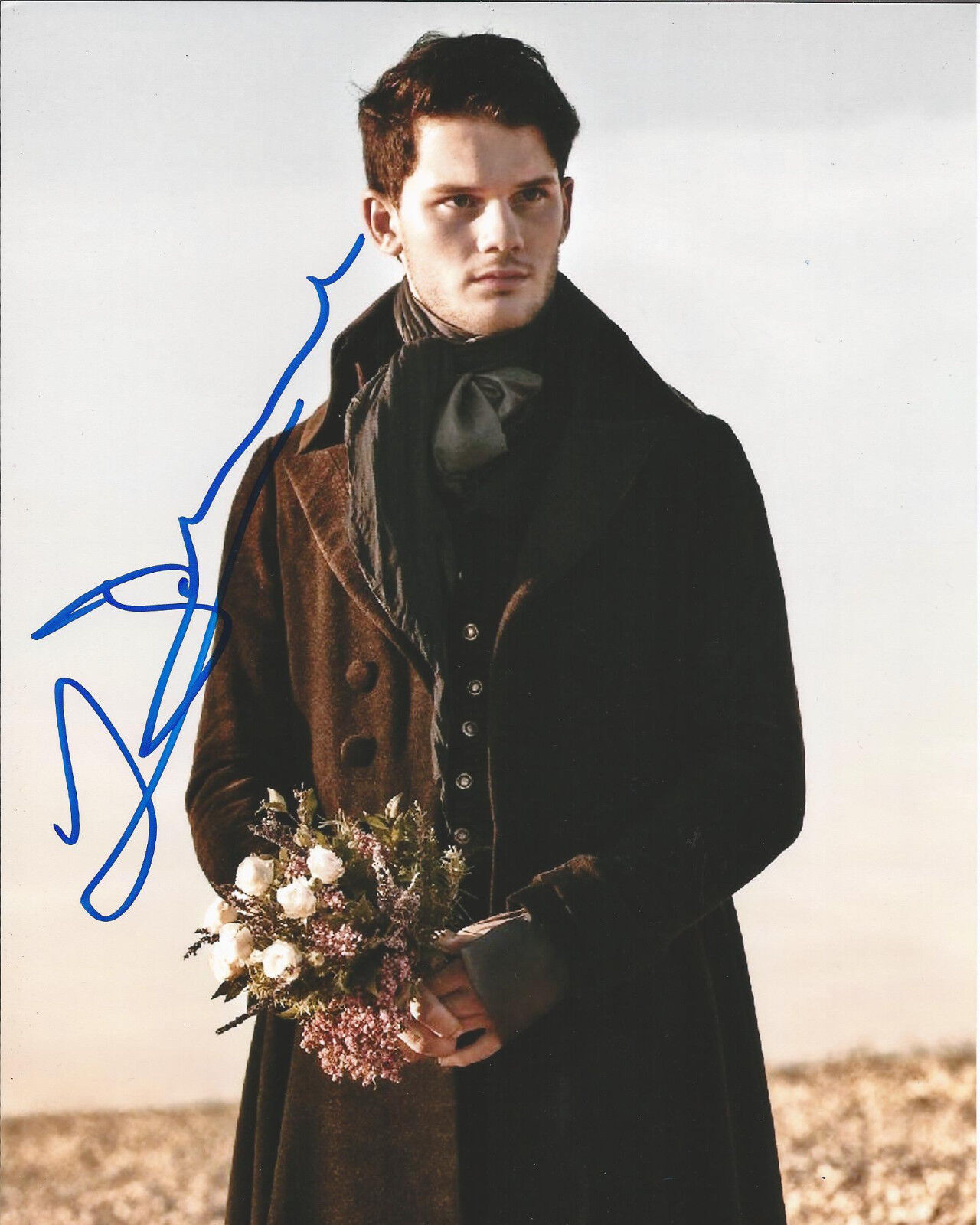 ACTOR JEREMY IRVINE SIGNED WAR HORSE 8X10 Photo Poster painting W/COA STEVEN SPIELBERG