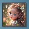Elfenbaby - runder Bohrer Diamond Painting - 30*30cm
