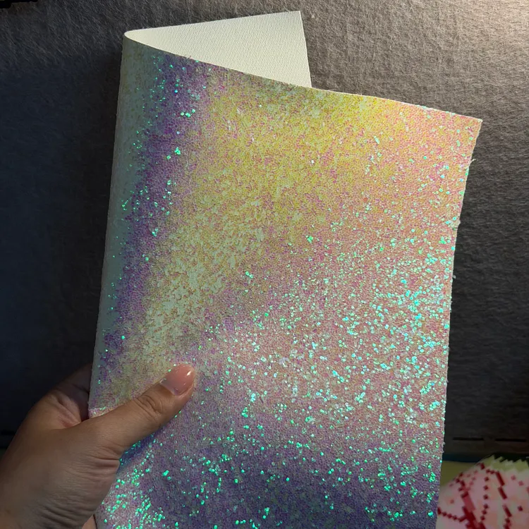 Chunky Glitter Sheet for Ironing