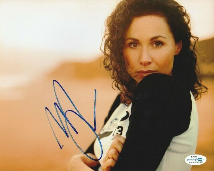 *BEAUTIFUL* MINNIE DRIVER SIGNED 8x10 Photo Poster painting #2 SPEECHLESS ACOA COA EXACT PROOF!