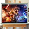 Star Wars - Runde Bohrmaschine Diamantmalerei - 50 * 40cm