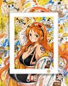 Orange Style Nami Decorative Painting - ONE PIECE - H-TWO Studio