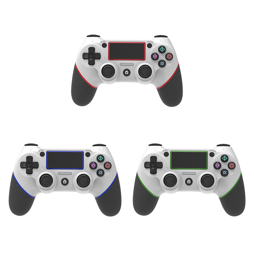 

6-Axis Wireless Bluetooth-compatible Gamepad for PS4 Video Game Joystick Controller, Red, 501 Original