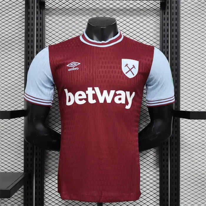Player Version West Ham United Home Kit 24/25 Football Jersey