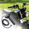 Full Twist Throttle for Surron Smooth Acceleration Control Ebike Throttle Grip Cable Kit Compatible for Ridstar Q20 Electric Dirt Bike