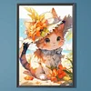 (40*60cm)Cat by The Sea - Full Round Drill Diamond Painting