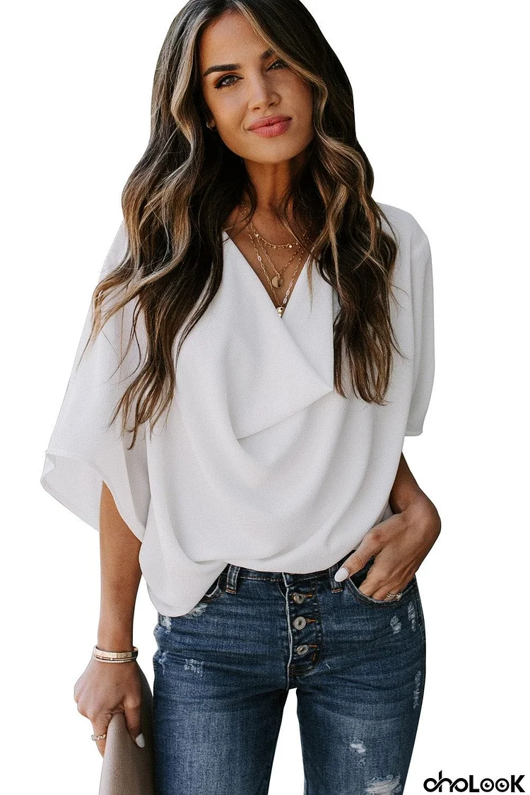 Draped Blouse