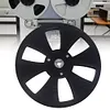 7 In X 1/4 In Empty Tape Reel Nab Hub Aluminum Empty Disc Opening Machine Parts