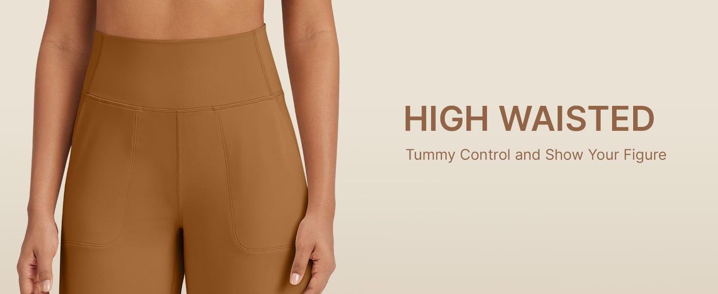 high waisted yoga pants for women