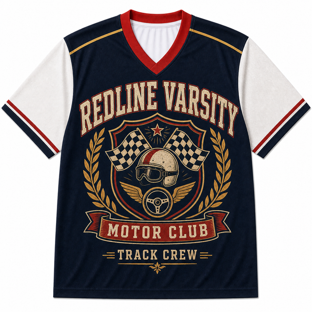 Varsity Redline Motor Club Short Sleeve Jersey