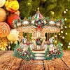 DIY Carousel Diamond Painting Ornaments (Single-Sided)
