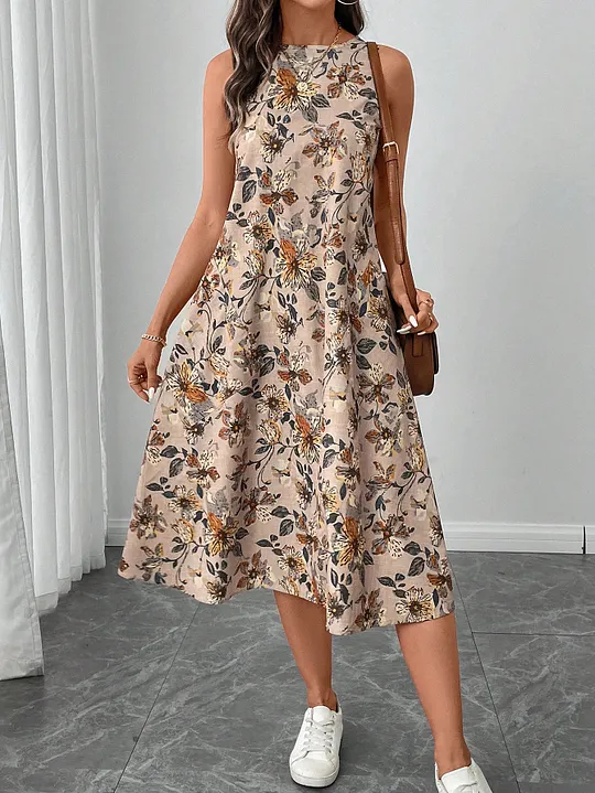 Fit And Flare Dresses For Mature Older Women Over 40, 50, 60, 70 - OlderIn  Seniors & Elderly Fashion