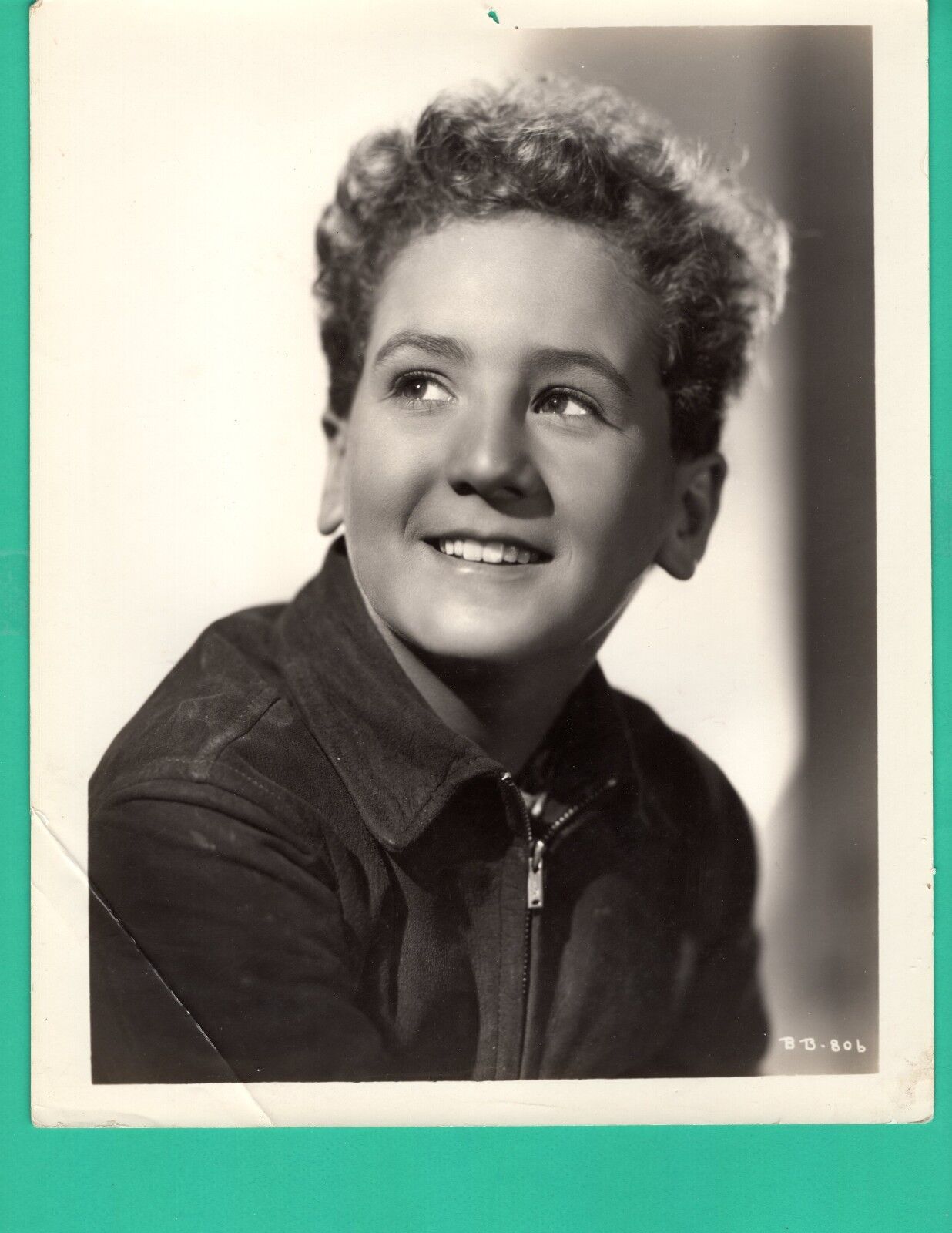 BOBBY BREEN Singer Actor Movie Star 1940's Promo Vintage Photo Poster painting 8x10