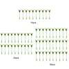 Rose Napkin Holders Plastic Handcraft Flower Napkin Rings Set Table Decorations for Wedding Luncheons Picnics Banquet Birthday