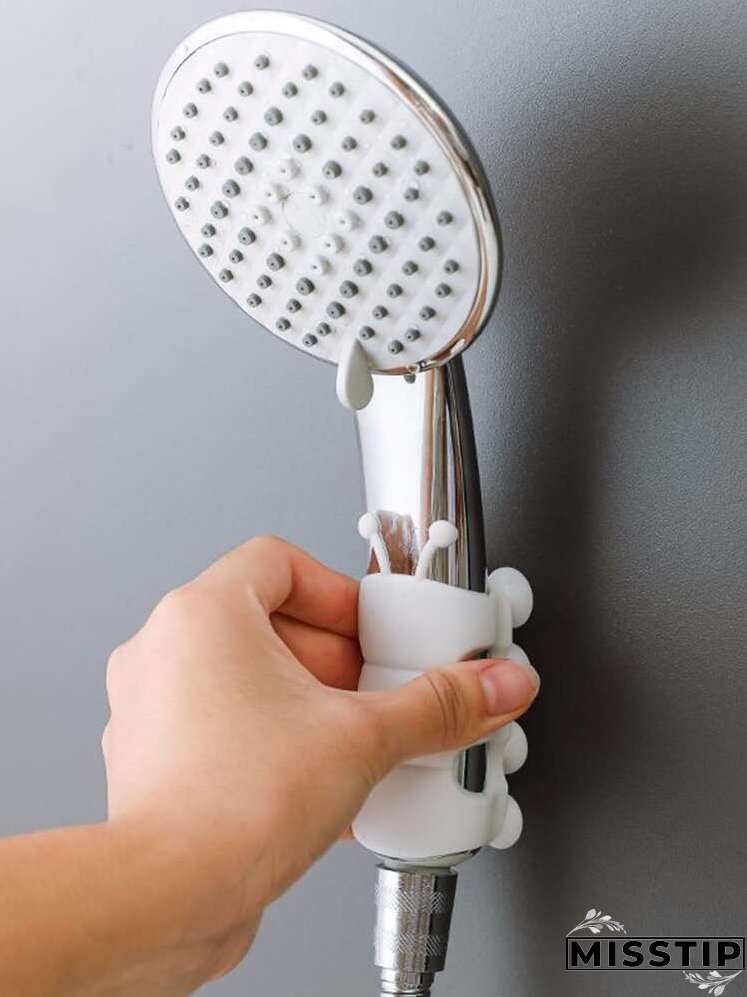 1pc Suction Cup Random Color Shower Head Holder