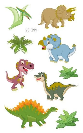 Cool Cartoon Temporary Red Card Tattoo Sticker for Boy Child Tattoo Kids Body Art Water Transfer Fake Tattoo Decals 120*75mm