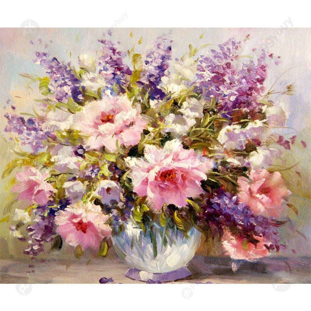 

40*50CM Paint By Numbers-Flower Bouquet, 501 Original